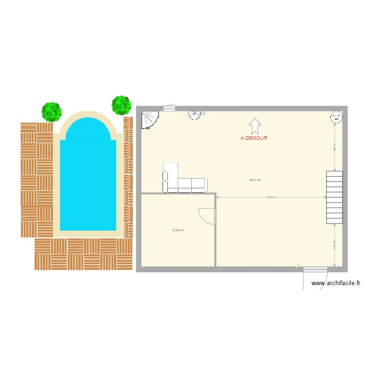 PPPPPP. Plan de 0 pièce et 0 m2