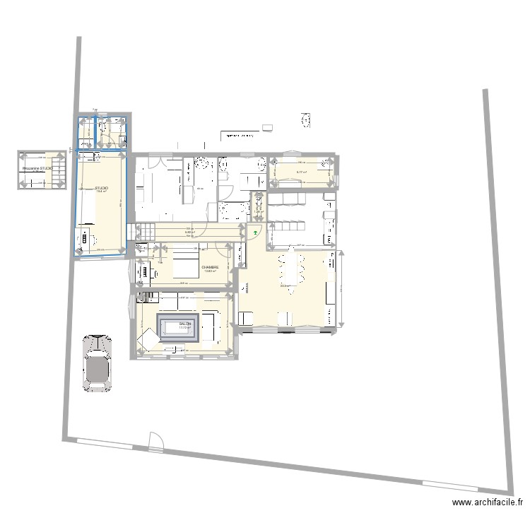 IDEE SDB Cellier. Plan de 0 pièce et 0 m2