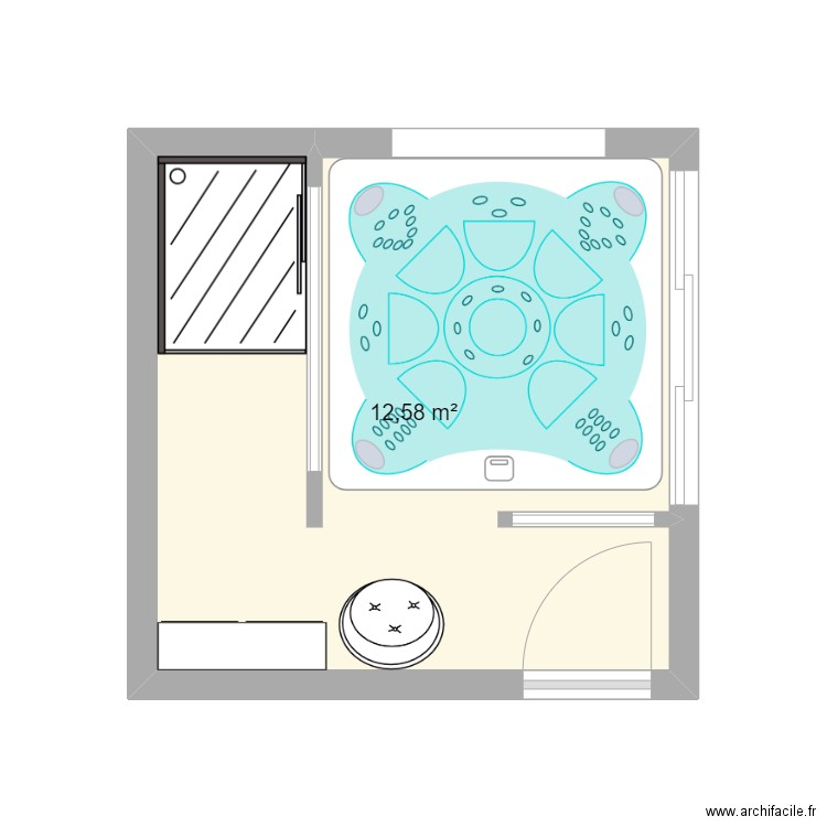 cabane de jardin. Plan de 0 pièce et 0 m2