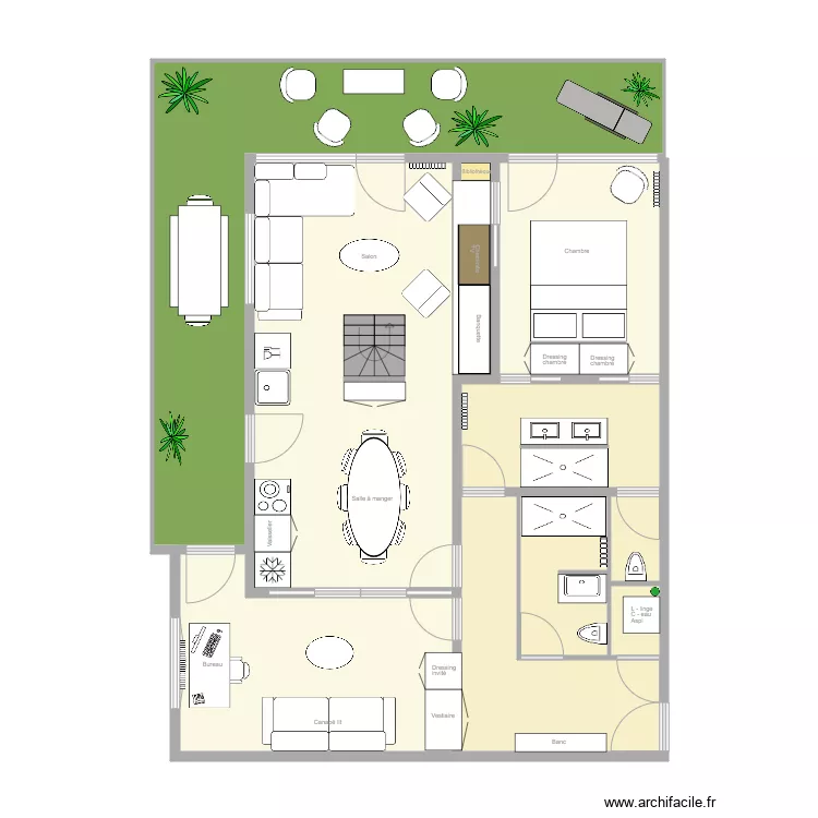 Saint Jean 3cinqo. Plan de 