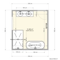 plan salle de bain Anthony Hélène