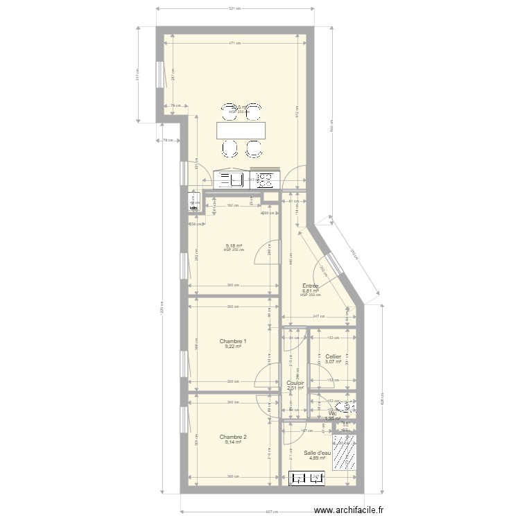 CRETON plan du projet ind03. Plan de 0 pièce et 0 m2