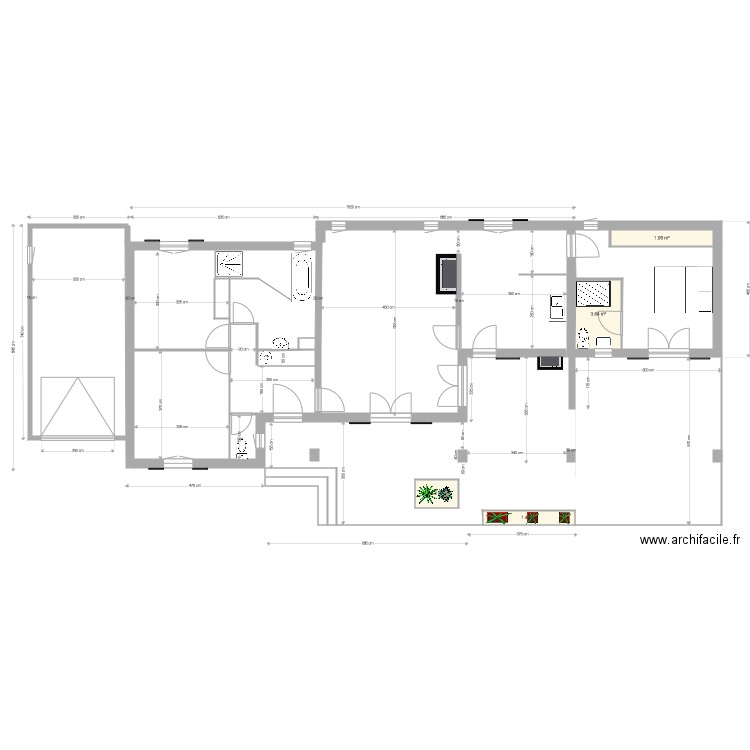 Laur1 proj ext 1. Plan de 0 pièce et 0 m2