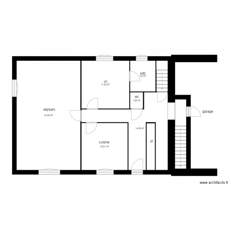 plan FOURNEL ROUCHOUZE . Plan de 0 pièce et 0 m2