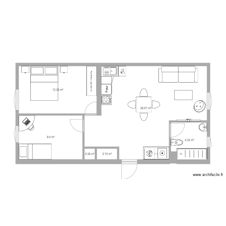 VINCENNES MODIFIE2. Plan de 0 pièce et 0 m2