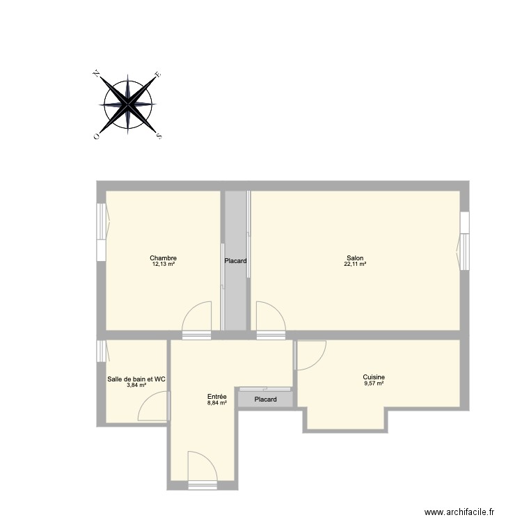 APPARTEMENT CAEN . Plan de 0 pièce et 0 m2