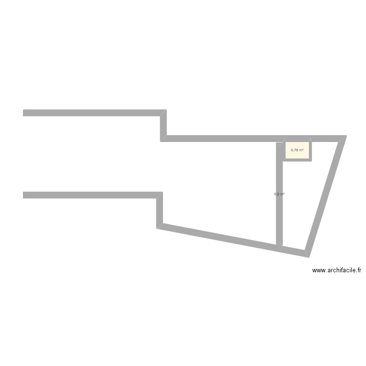 carrefour. Plan de 0 pièce et 0 m2