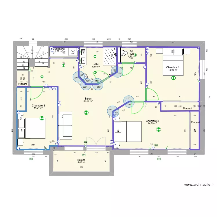 Etage (2). Plan de Etage (2). Plan de