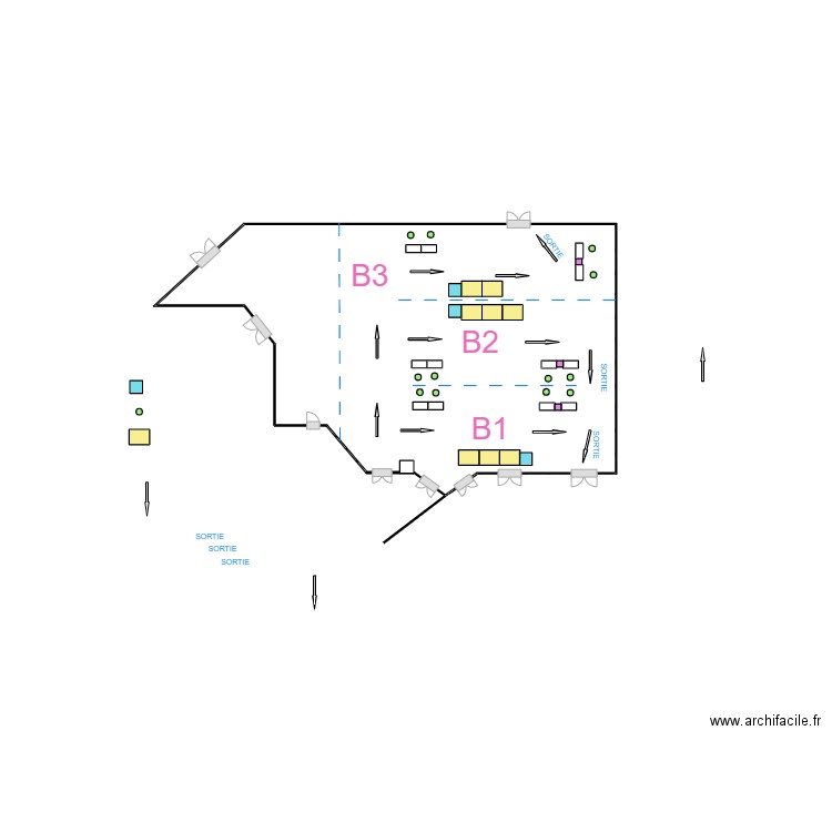 SALLE election1. Plan de 0 pièce et 0 m2