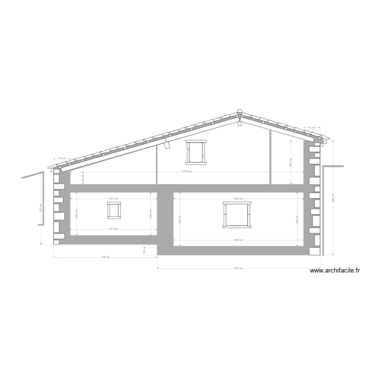 BERGERIE PIGNON OUEST 2 . Plan de 