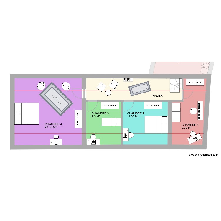 LOCATION SCI FERRY. Plan de 0 pièce et 0 m2