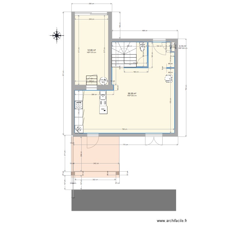 La roque. Plan de 0 pièce et 0 m2