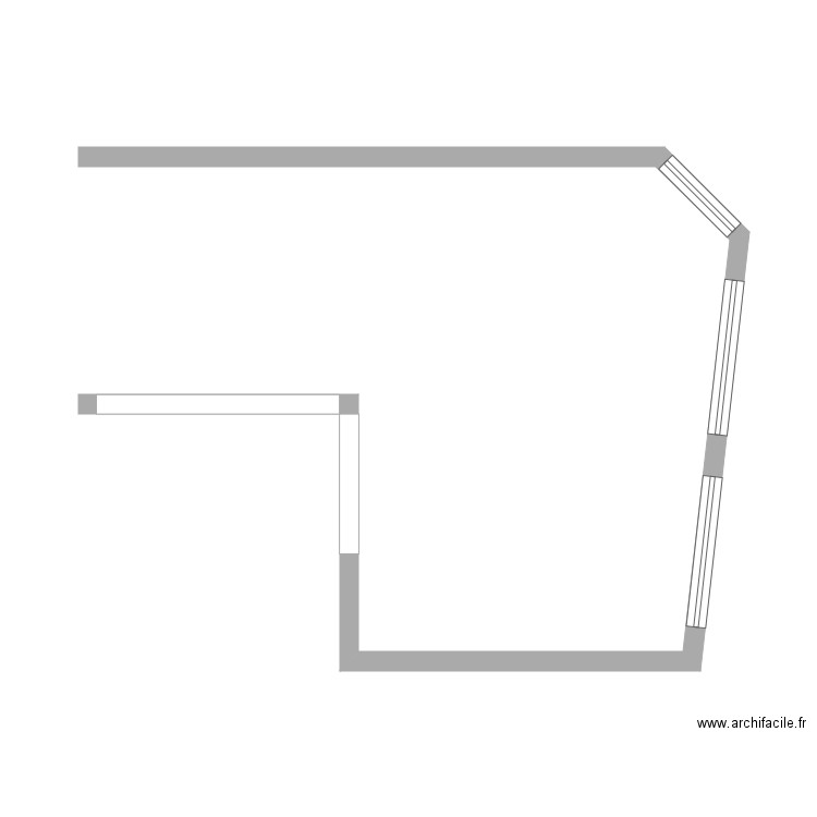 magasin. Plan de 0 pièce et 0 m2