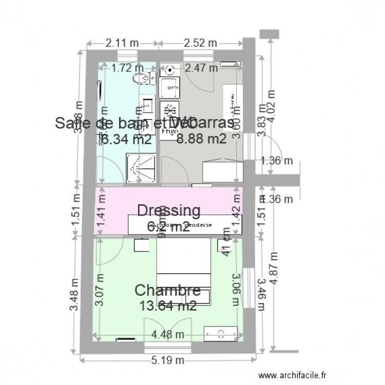 agrandissement 23. Plan de 0 pièce et 0 m2