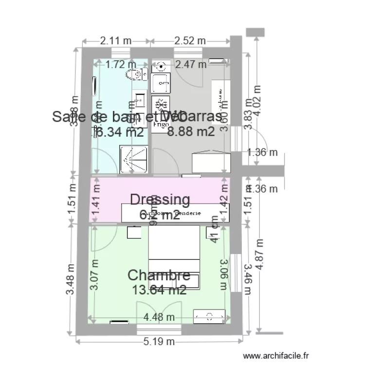 agrandissement 23. Plan de 