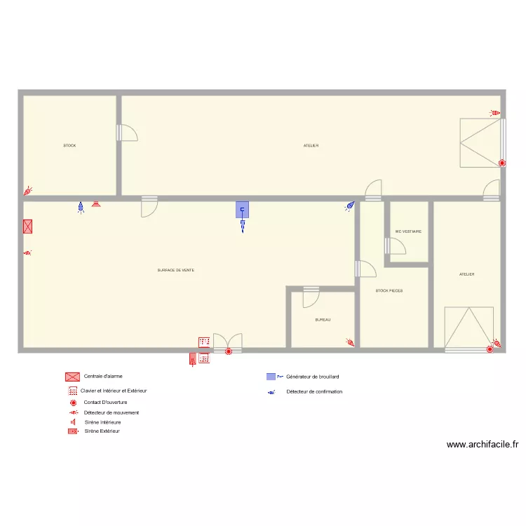 RENAISON MOTOCULTURE Alarme G&eacute;n&eacute;rateur . Plan de 