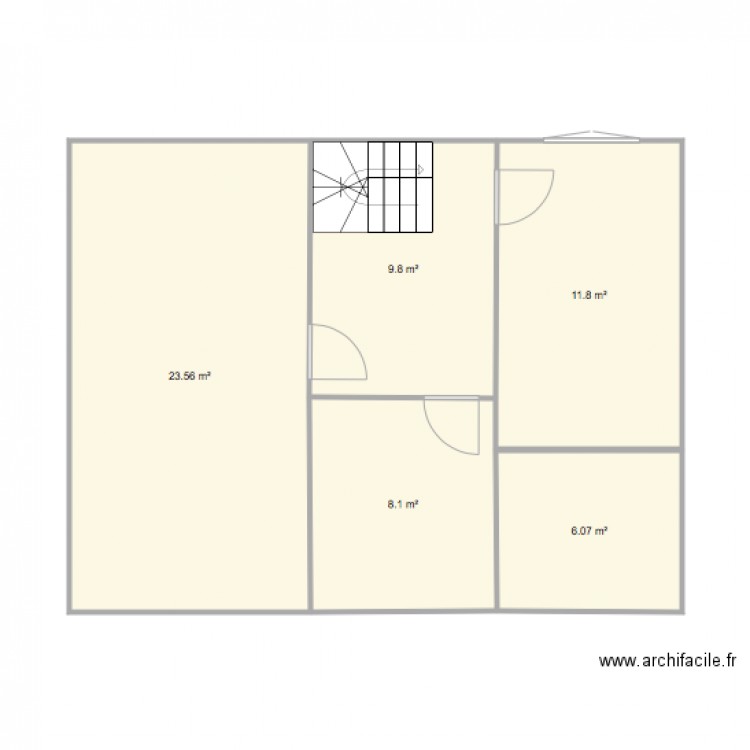 Projet 72330 V3 niveau 1. Plan de 0 pièce et 0 m2