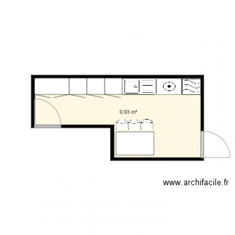 vidoir HFR. Plan de 0 pièce et 0 m2