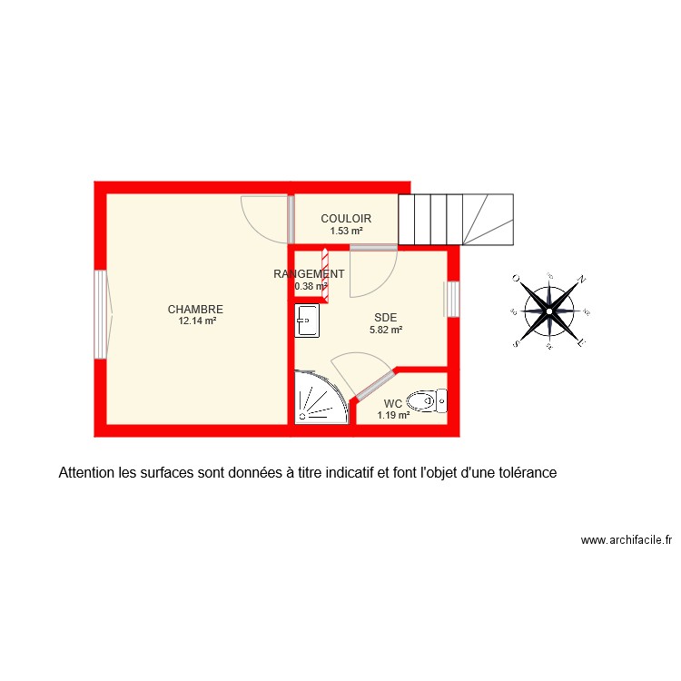 BI 6418 ETAGE 1 MARIAM. Plan de 0 pièce et 0 m2