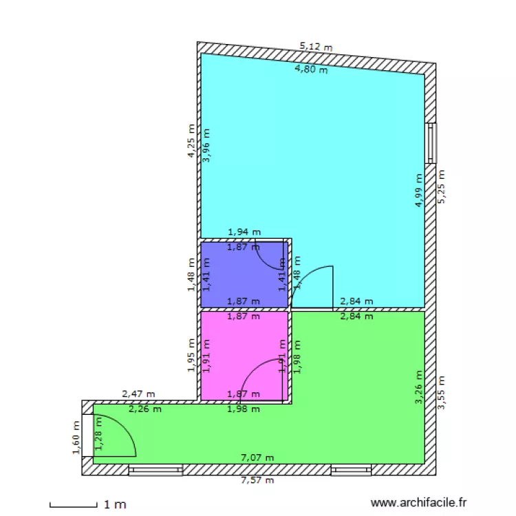 institut 2. Plan de 