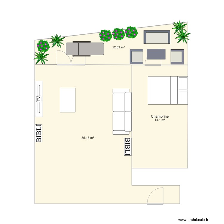 Home 93. Plan de 0 pièce et 0 m2