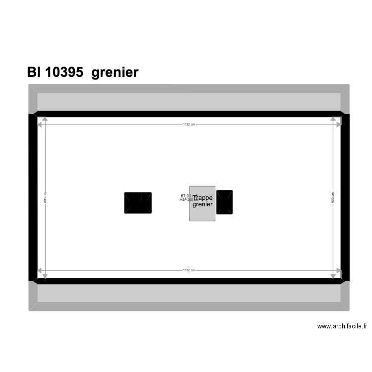 BI 10395. Plan de 34 pièces et 354 m2