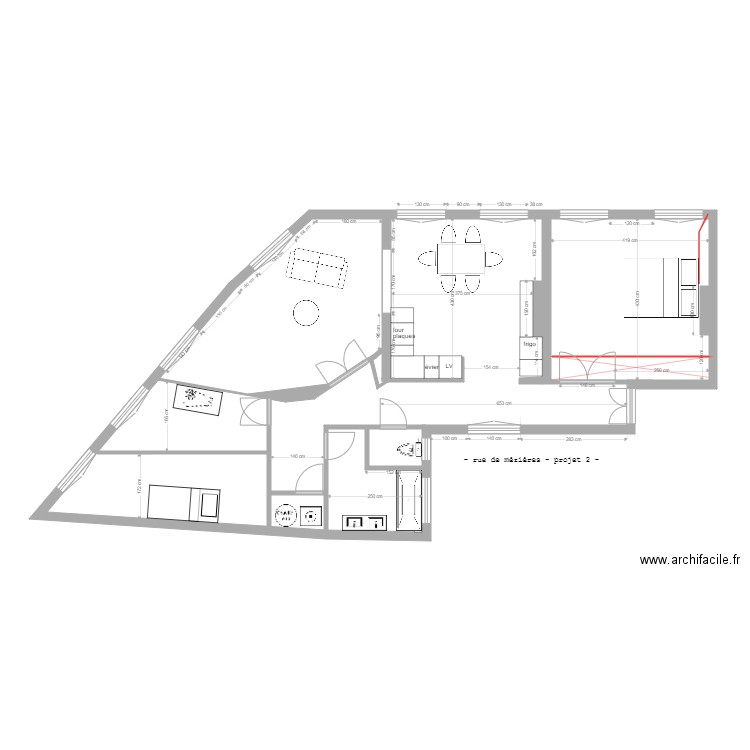 mezieres projet 2. Plan de 0 pièce et 0 m2