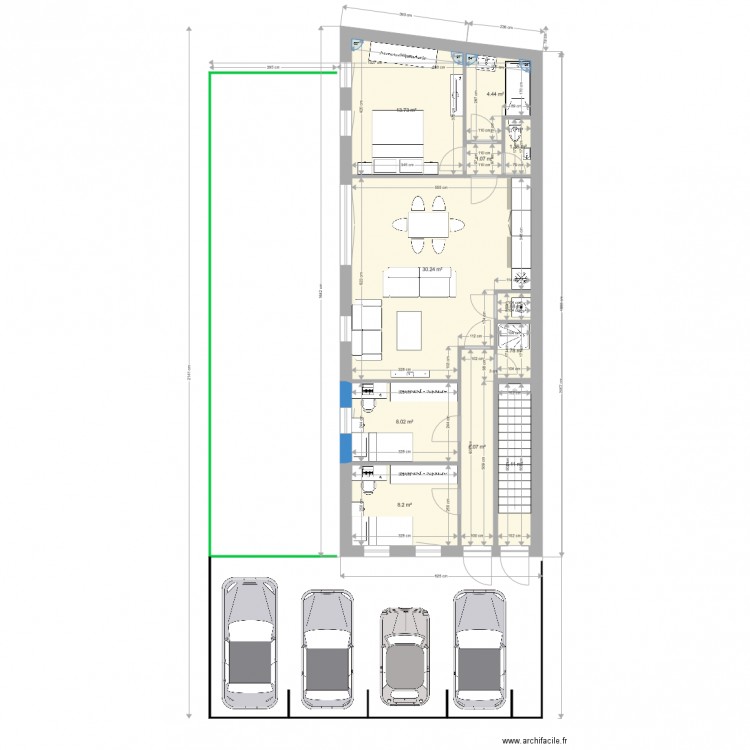 possible modifier re. Plan de 0 pièce et 0 m2