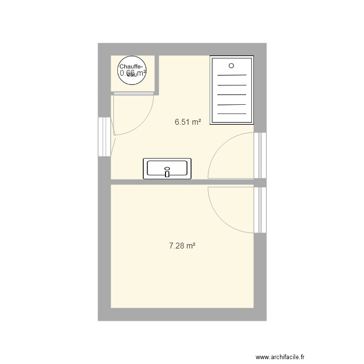 triclot. Plan de 0 pièce et 0 m2