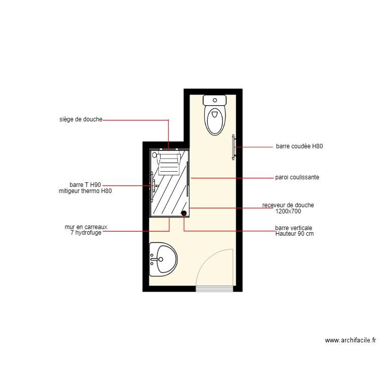 achour. Plan de 0 pièce et 0 m2