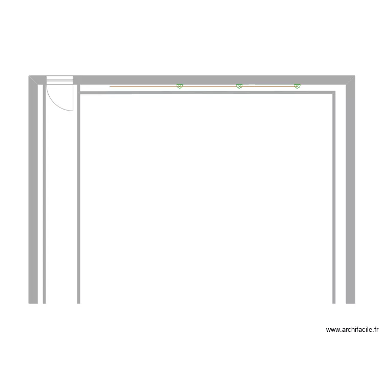 Terrasse couverte. Plan de Terrasse couverte. Plan de