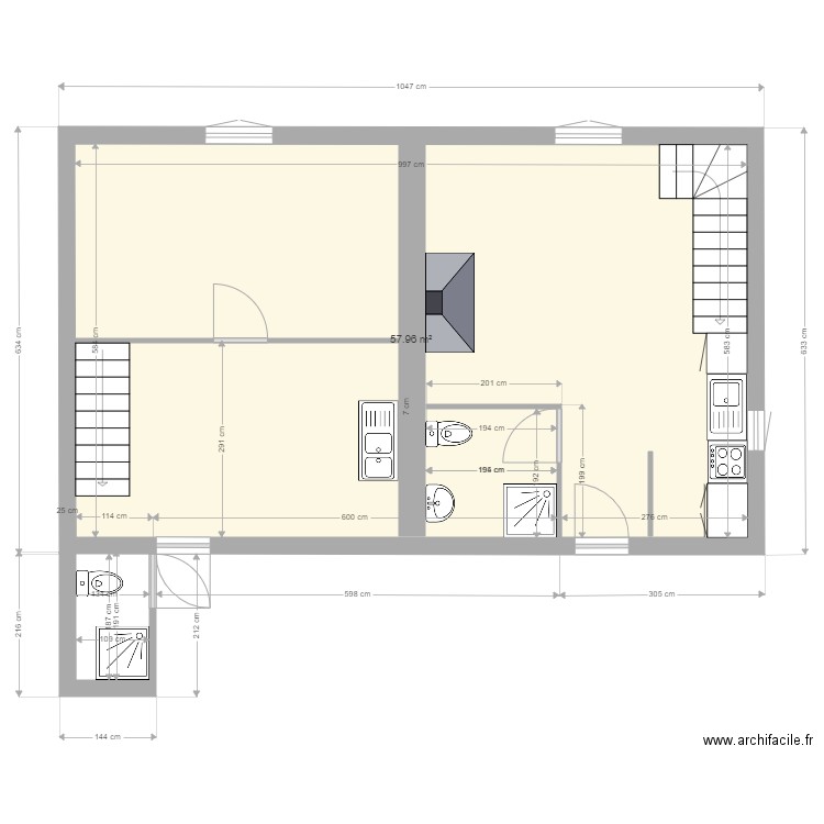 Saint Gildas de Rhuis . Plan de 0 pièce et 0 m2