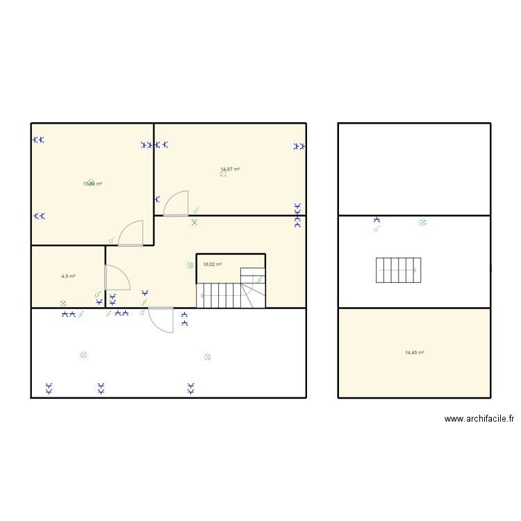 suxy. Plan de 0 pièce et 0 m2