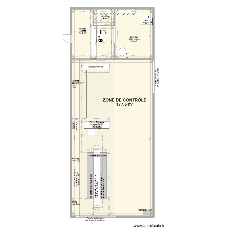 CCT VL TOULOUSE V1. Plan de 0 pièce et 0 m2