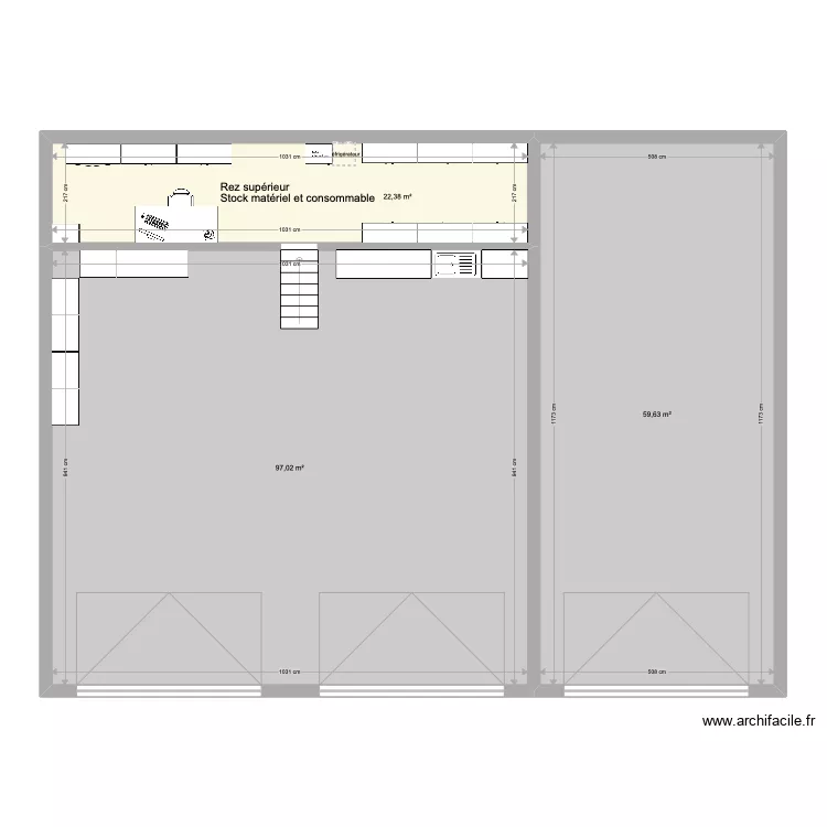 Sanix / Payerne-rez sup. Plan de 