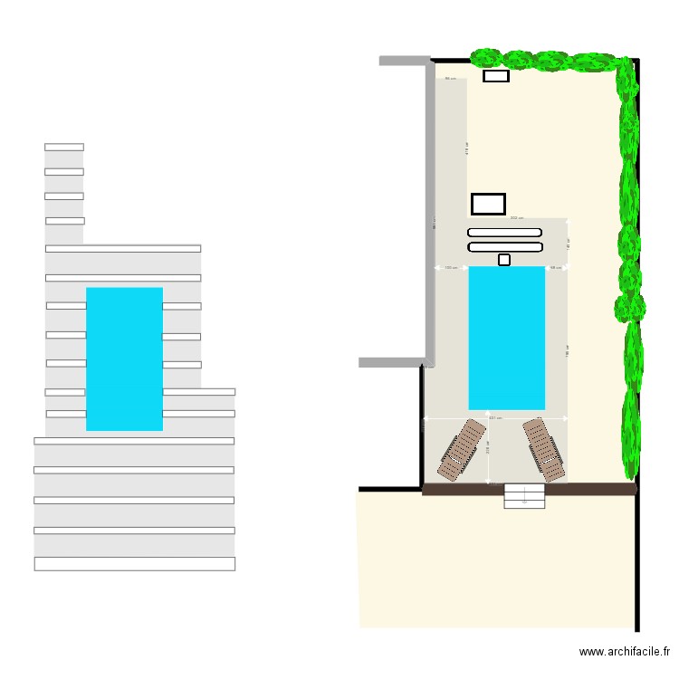 meyer. Plan de 1 pièce et 77 m2