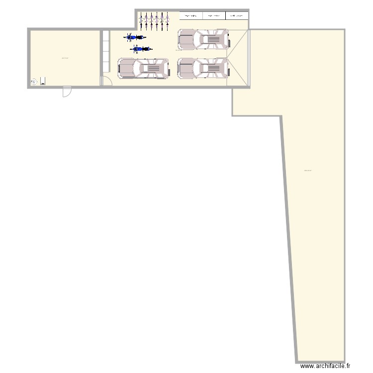 GARAGE EXTERIEUR. Plan de 0 pièce et 0 m2