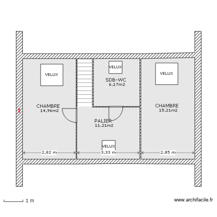etage arpege 103. Plan de 