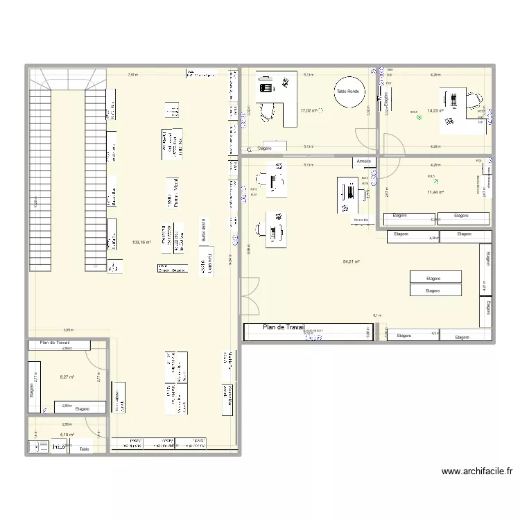 BIC Tipaerui. Plan de 
