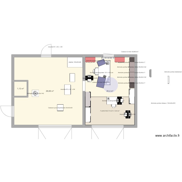GARAGES 7. Plan de 0 pièce et 0 m2