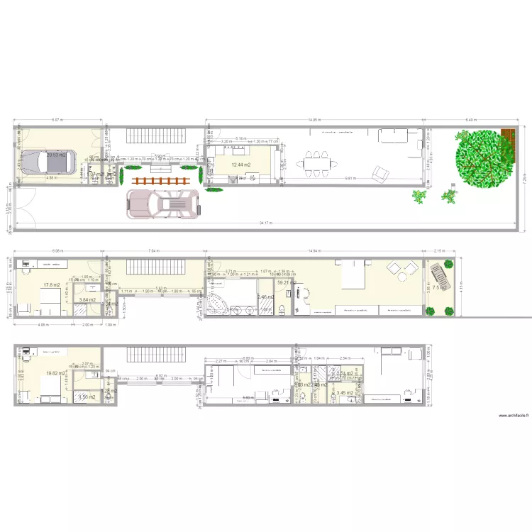 BETZ GB 2. Plan de 