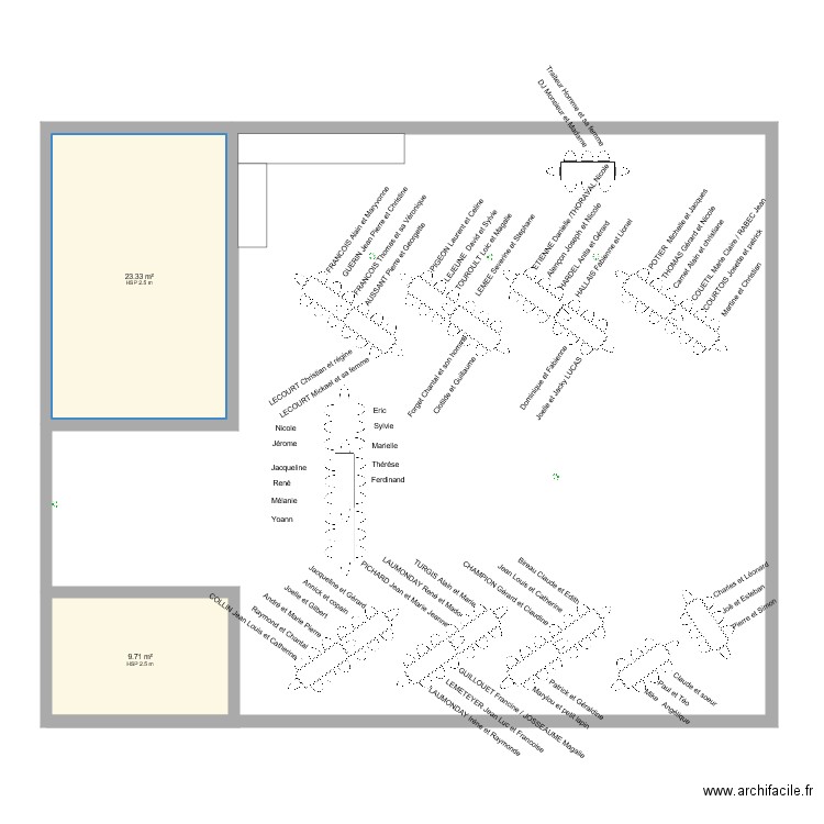  table  60 ans et retraitre. Plan de 0 pièce et 0 m2