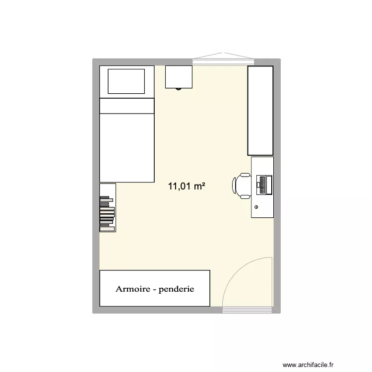 Chambre Raphaël. Plan de Chambre Raphaël. Plan de