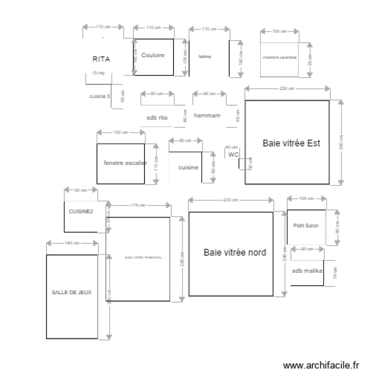 FENETRE 3OCTOB. Plan de FENETRE 3OCTOB. Plan de