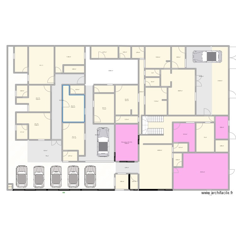 Plan Nouveau Bouaké. Plan de 0 pièce et 0 m2