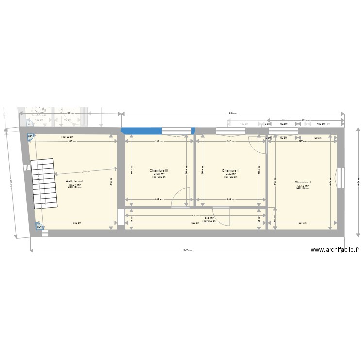 ISA étage. Plan de 0 pièce et 0 m2