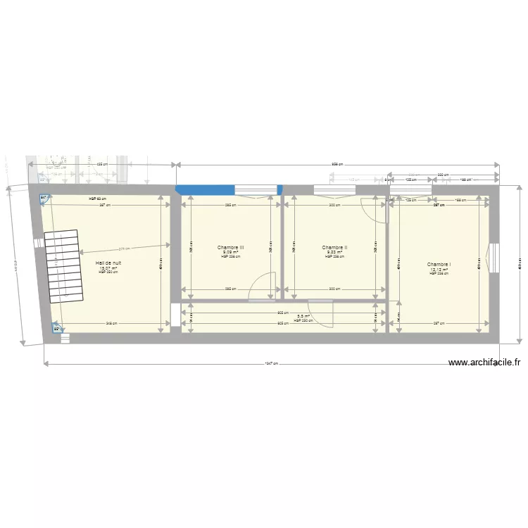 ISA &eacute;tage. Plan de 