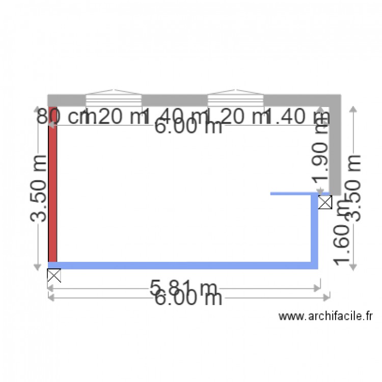 AVERTY. Plan de 0 pièce et 0 m2