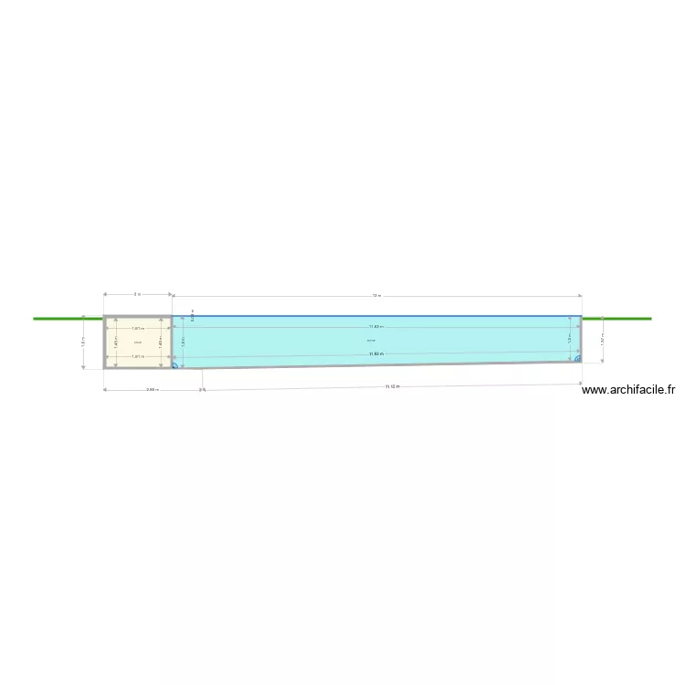 plan de coupe. Plan de 