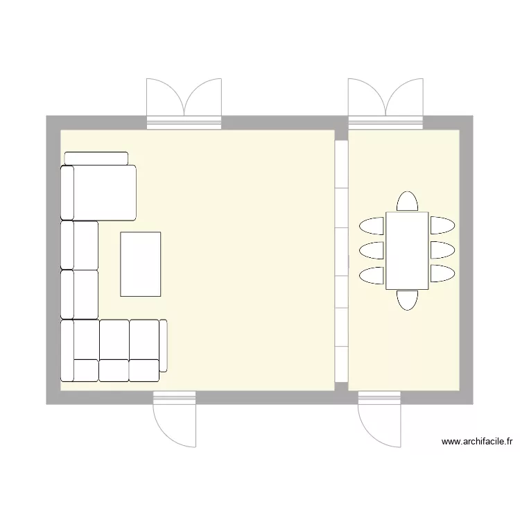 Maison . Plan de Maison . Plan de
